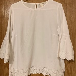 White Flare Top